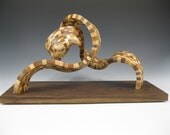 Modern abstract wood sculpture  the Natural  II