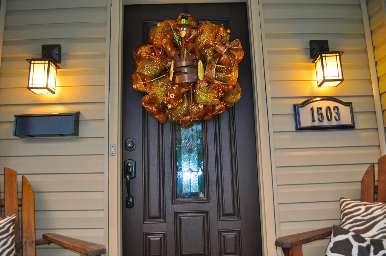 Thanksgiving Wreath, Thanksgiving, Thanksgiving Decoration, Thanksgiving Decor, Turkey, Turkey Wreath, Wreath, Deco Mesh Wreath, Fall