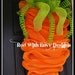 The Original LARGE Carrot Wreath for Easter, Easter Wreath, Carrot Wreath, OOAK, Wreath, Carrot, Easter, Unique Wreath, Deco Mesh Wreath
