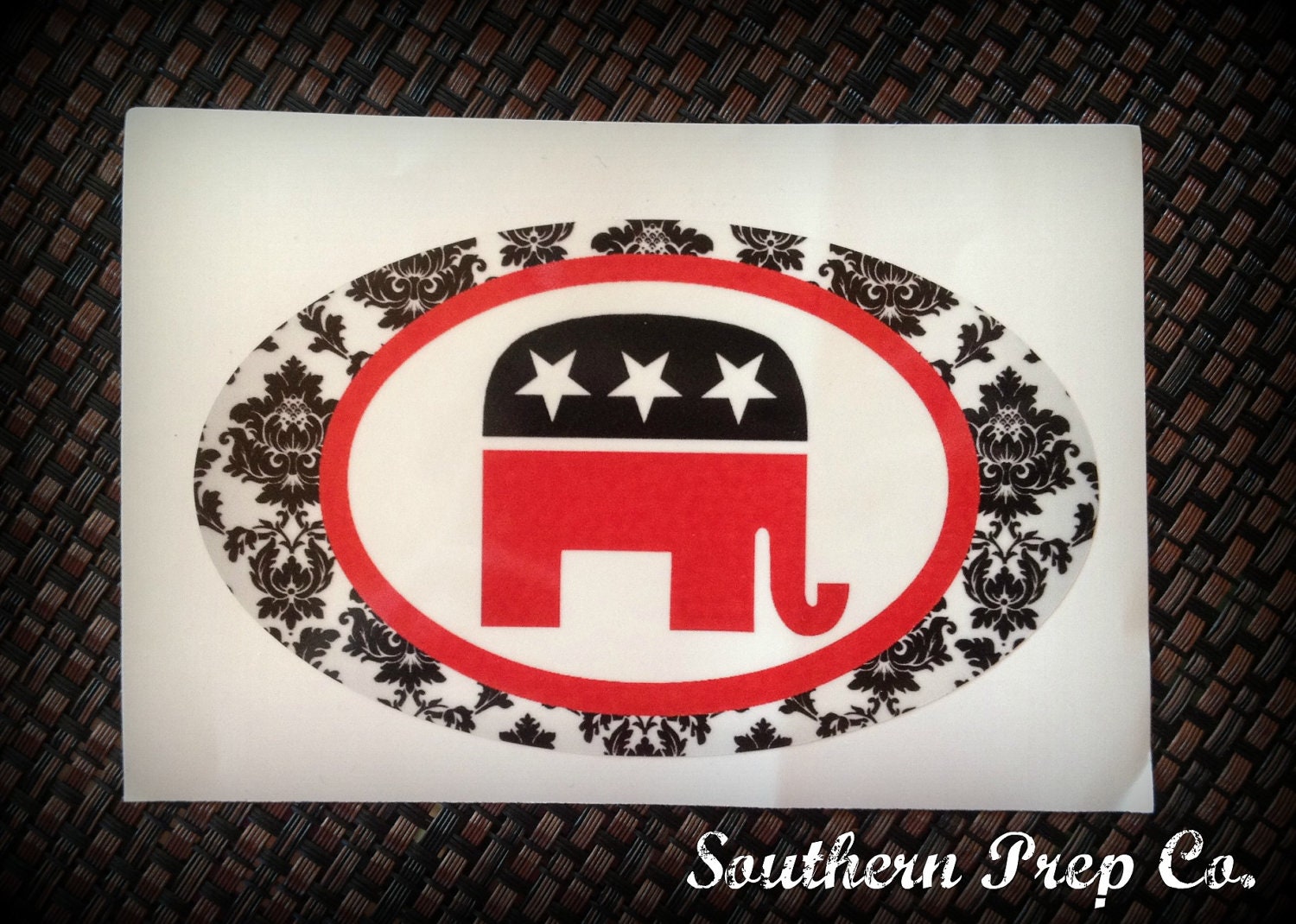 Preppy Republican Bumper Sticker