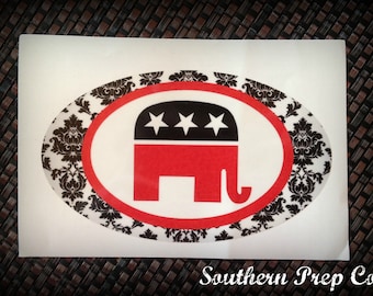 Preppy Republican Bumper Sticker