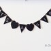 CHALKBOARD BANNER Sign Gender Announcement /Reveal Party Garland ITs A GiRL Banner Prop Set of 10 Chalkboard Signs