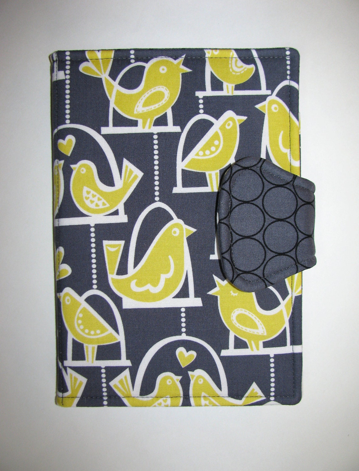 eReader Cover, Kindle Cover, Kindle Fire HD Case, Kindle Touch Case, Sony Cover, Kobo Arc Cover, Kobo Cover - Book Style- Birds on a Swing