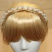 Bridal Wedding headband Jewelry Rhinestone Crystals with Hair Clips Bridal Crown