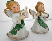 Ceramic Christmas Angels Homco Home Interiors 5252