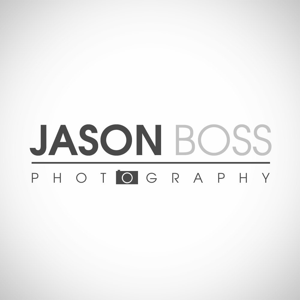 Modern Photography Logo and Watermark