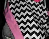 Car Seat Canopy- GIRL