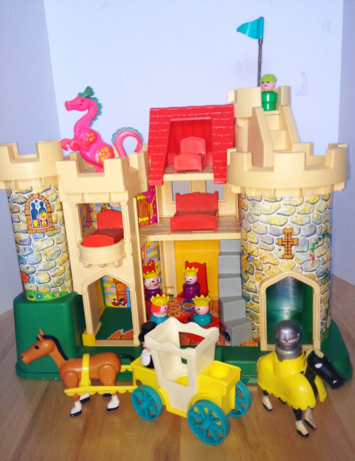fisher price castle vintage
