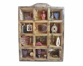 Mixed Media shadow box assemblage, by Recreate4U