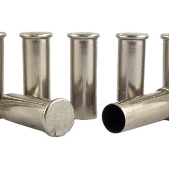 22 Caliber Silver Bullet Casing Shells 2 Pack by LittleCrowGems