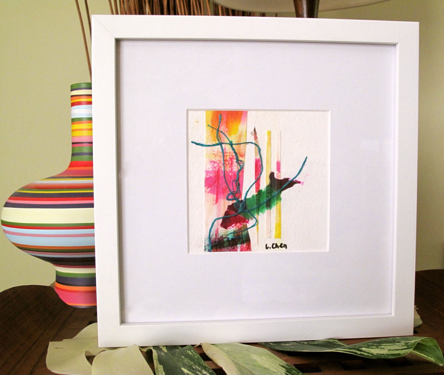 ORIGINAL FRAMED 5X5 - Autumn Frenzy
