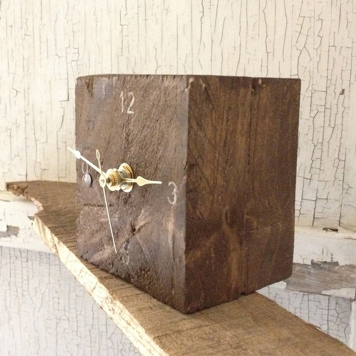 Small Reclaimed Pallet Clock