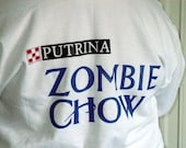 Zombie Chow 50/50 Blend XL Full Zip Hooded Sweatshirt