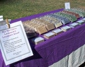 Soap Sampler - Three Full Bars of Handmade Soap - Free Shipping (US)