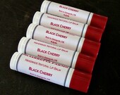 Less Shiny Lip Balm Black Cherry with Unrefined Shea Butter