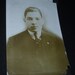 Vintage Sepia Photo....African American Heritage.....Cabinet Photo.... Serious Young Man In Suit and Tie