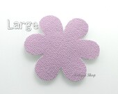 Flower rug silhouette, mauve. Personalized rug with shape