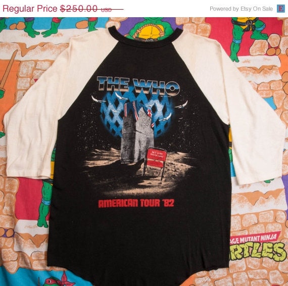 20% OFF THE WHO "American Tour 1982" Size L T-Shirt