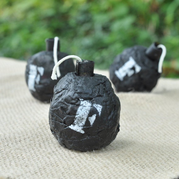 F-Bomb Fire Starter - Made with Recycled Newspaper and Wood Shavings