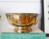 Vintage Gorham Footed 9" Silverplate Bowl
