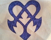 Kingdom Hearts 3D Nightmare Symbol Messenger Bag