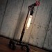 Edison Table Lamp - Industrial Lighting - Steampunk Decor - Man Cave
