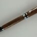Hand turned Ink Pen Classic Style Handcrafted from Beautiful Walnut with Chrome Hardware 302M