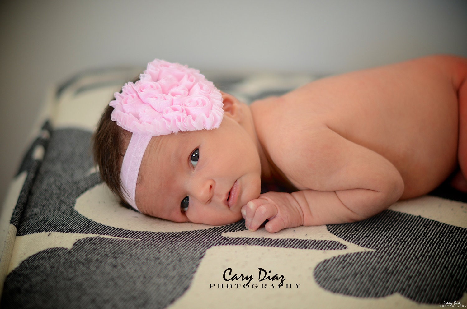 Baby Girls Headbands.... Birthday Headbands... Pink Headbands