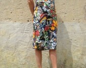 Rockabilly dress contigo skull zombie horror 666 punk pin up rétro tattoo aloha psychobilly goth