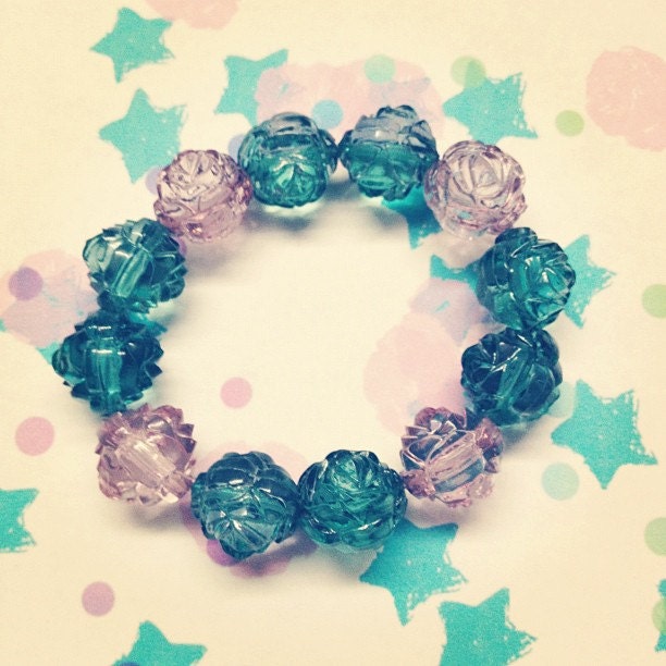 Rose & Tea Bracelet