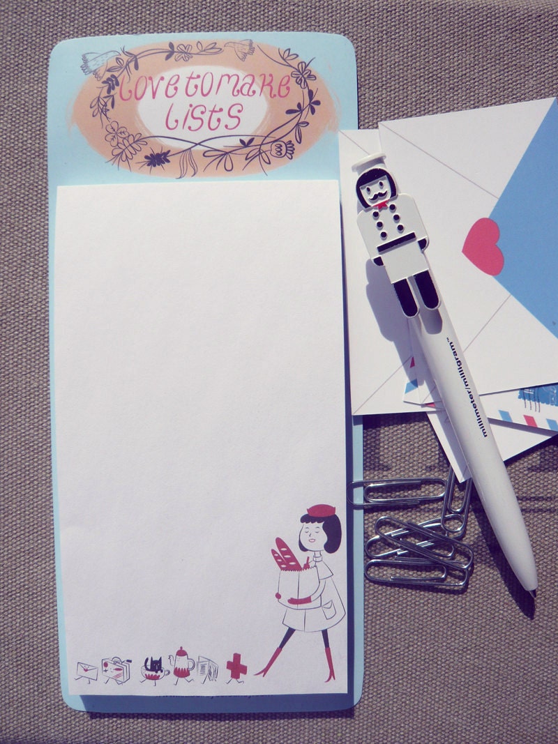 Magnet Note Pad - Things to do - Note pad - Magnet 