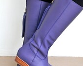 WANDERLUST. Riding boots / Womens leather boots / sizes US 4-13. Available in different leather colors.