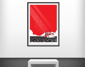 A Flock of Seagulls - SRA3 Print