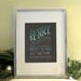 Be Nice To Yourself Inspirational Print: 5" x 7" Hand-Lettered Typography Quote