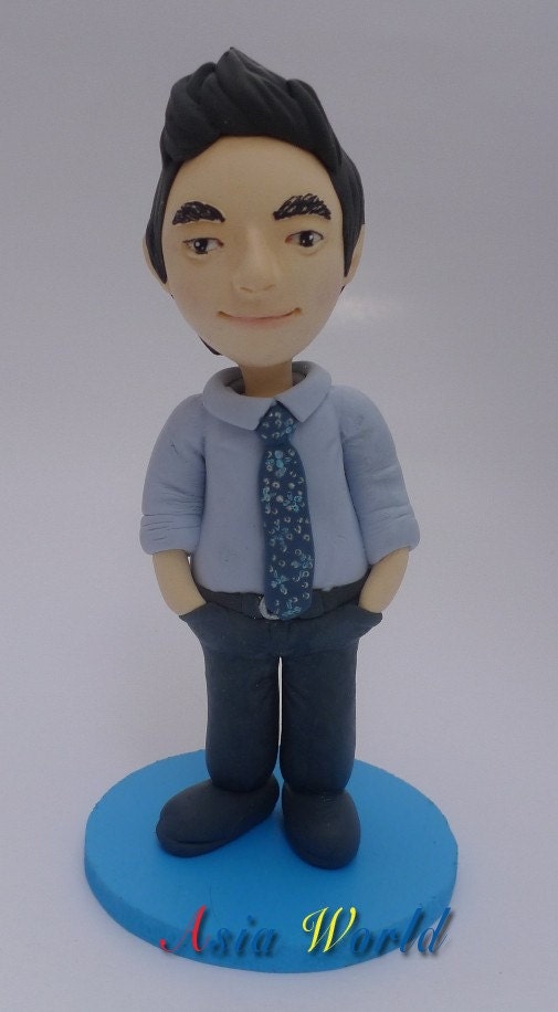 Mini David, Your Miniature Clay doll, Custom Clay figurine as your requirement, Perfect gift, great keepsake