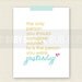The Only Person Print - Wall Art - Print Poster - Wall Print