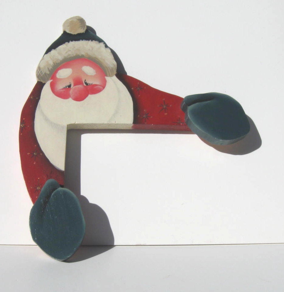 Vintage Handmade Santa Claus Christmas Decoration Houseware