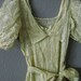 RESERVED CREATED COLLECTED 20s 30s Yellow Embroidered Ruffled bottom Crinoline Party Dress