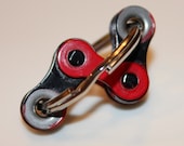 A Fidget - for Busy Hands - Red and Black