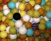 Leaping Sheep all natural  SECONDS wool dryer balls - laundry - mom - diapers - holidays