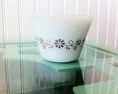 Brown Dynaware Milk Glass Custard Cup Dessert Cup Nut Dish Housewarming Gift Scented Soy Candle