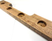 Industrial Tealight Holder, Pallet Tealight Holder, Rustic Wood Tealight Holder, Reclamed Wood Tealight