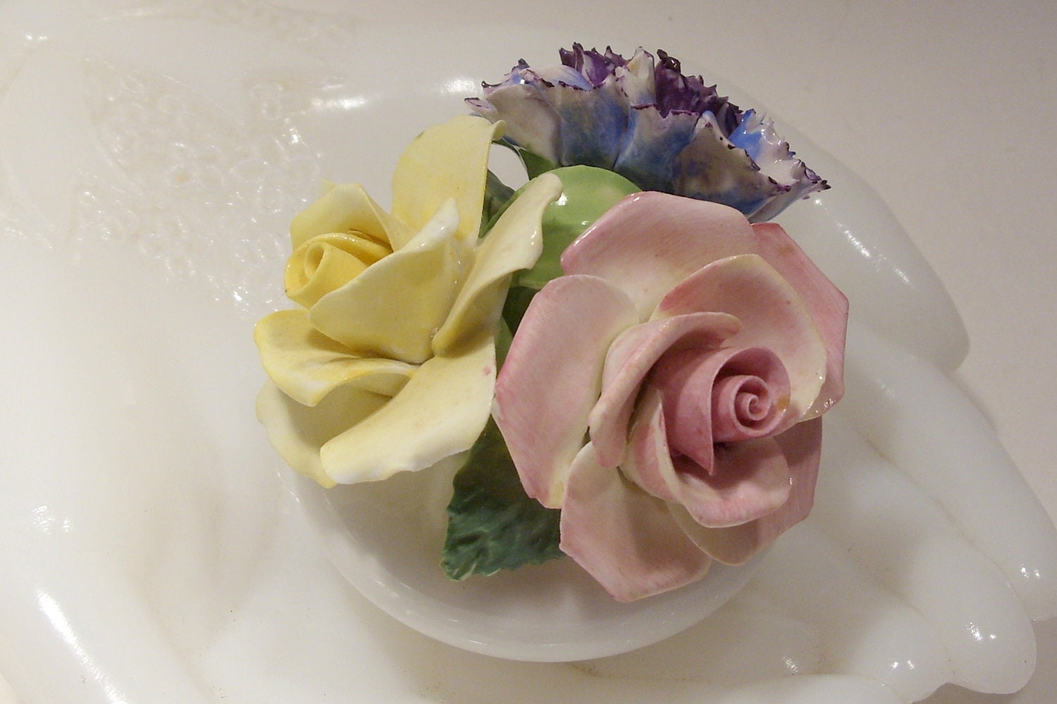 Staffordshire Bone China Floral Made in England