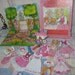 1981 The Ginghams paper Doll Becky's Tea Party and Play Set