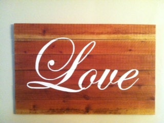 Custom Wedding Guest Book Alternative for Rustic Wedding, Rustic Wedding Decor, Wedding Sign "Love" Word Sketch on Wood Slat Canvas