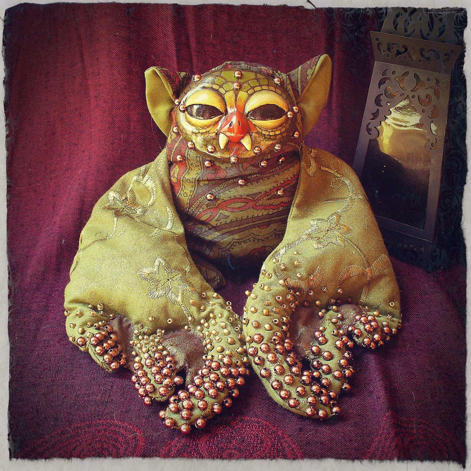 Gritters: Barnabas - OOAK art toy