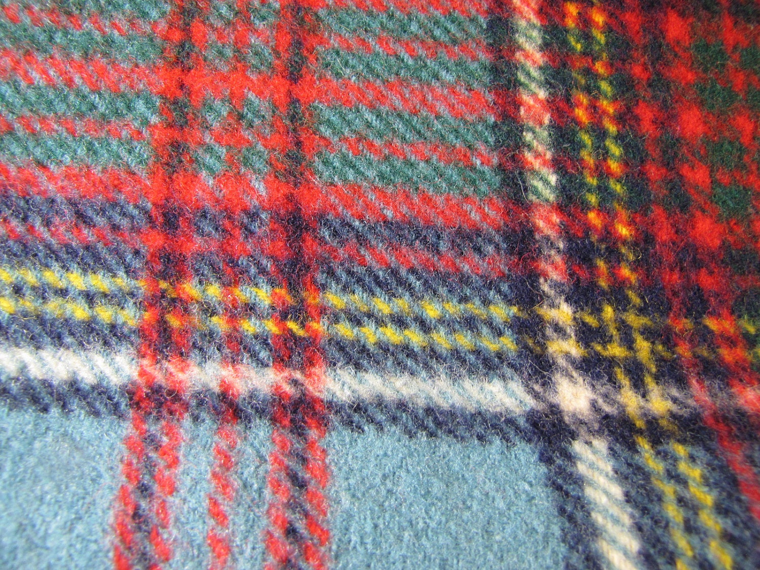 Plaid Throw