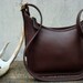 COACH leather purse in chocolate brown AUTHENTIC