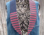 Denim Patriotic Vest Upcycled Blue Jeans Eco Rustic Western Ranch Rodeo Cowgirl Original OOAK itsyourcountryspirit
