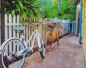 FREE Shipping - LOCAL BICYCLES 8x10 Giclee Photo Art Print - Maui Hawaii